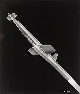 Supersonic: Research model of a guided missile
