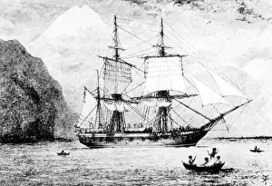 Sailed: Research ship Beagle by Charles Darwin