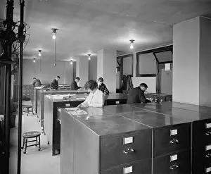 Fingerprints: Researchers at the National Bureau of Identification