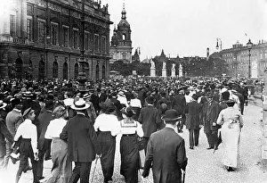 Reservist: Reservists in Berlin, 1914