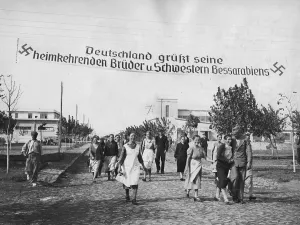 Tape: Resettlement of ethnic Germans from Bessarabia, the fall