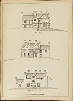 Longman: Residence at Moorlands near York: elevations