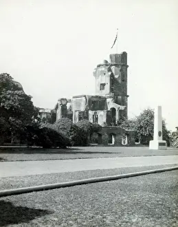 Lucknow: The Residency, Lucknow, India and monument