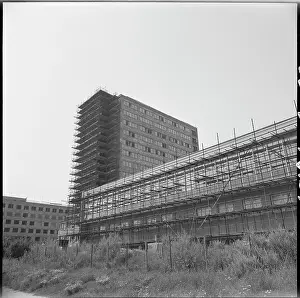 Ctk Photobank: Residential college under Palacky Hill, construction site