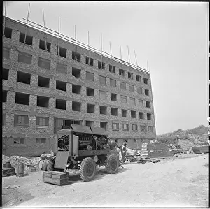 Ctk Photobank: Residential college under Palacky Hill, construction site