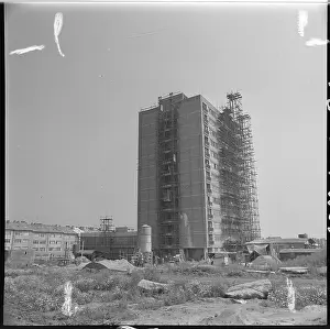 Ctk Photobank: Residential college under Palacky Hill, construction site