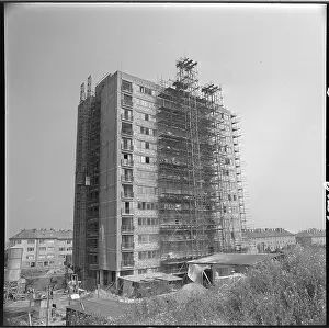 Ctk Photobank: Residential college under Palacky Hill, construction site