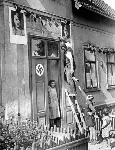 Invading: Residents of Rumburk, 1938