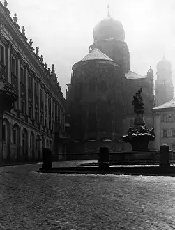 Passau: Residenzplatz in Passau, around 1925
