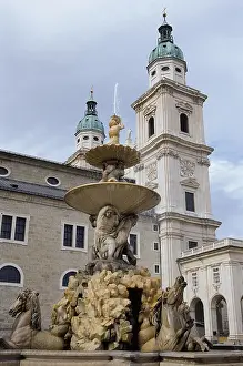 Residenzplatz: Residenzplatz in Salzburg