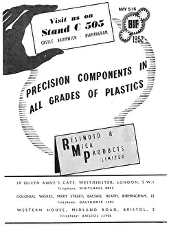 Mica: Resinoid & Mica Product. Plastic Components