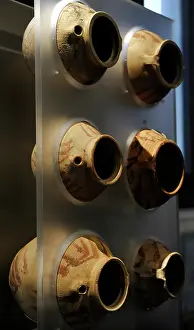 Ceramics: Resonance jars. C. 900 AD. Germany