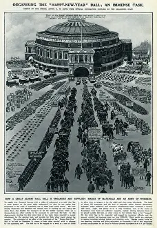 Manpower: Resources required for a New Year's Ball, Royal Albert Hall