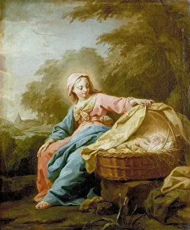 1756: Rest during the flight into Egypt 1756. Jean