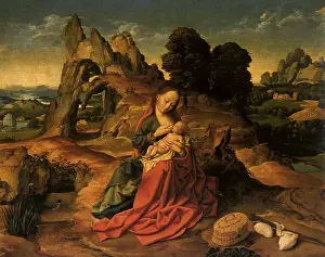 Cleve: The Rest on the Flight into Egypt