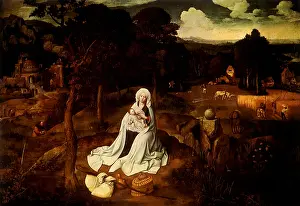 Patinir: Rest on the Flight into Egypt