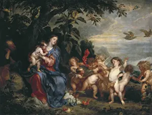 Antwerpen: The Rest on the Flight into Egypt, by Van Dyck