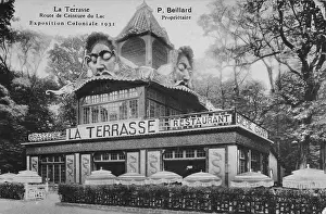 Outremer: Restaurant, 1931 Exposition Coloniale, Jardin