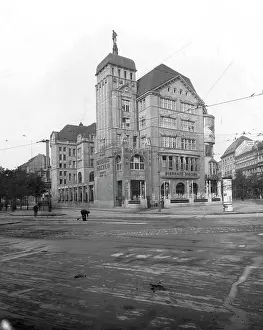 Emil: The restaurant Bierhaus Seichen, around 1910 1910