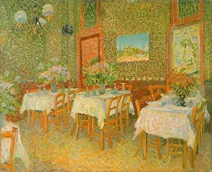 Cloths: Restaurant Interior, by Van Gogh
