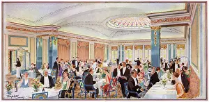 Dancefloor: The restaurant of the May Fair Hotel