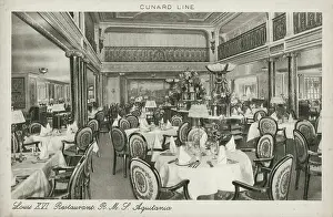 Ostentatious: Restaurant on the RMS Aquitania