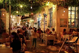 Restaurant in the Rum quarter or Greek quarter
