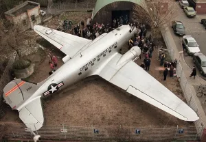 Raisin: Restored Raisin Bomber at Berlin Museum of Technology