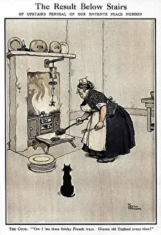 The Result Below Stairs by Heath Robinson