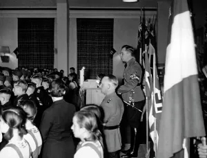 Landdienst: Resumption celebration of the Landjugend in the Hitler