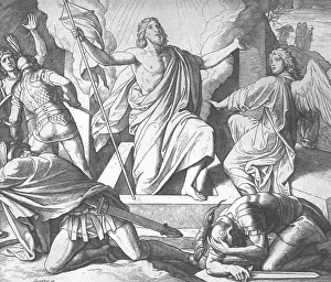Rises: The resurrection of Christ