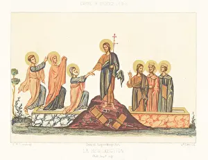 Charles Louandre: Resurrection of Christ in Byzantine costume, 11th century