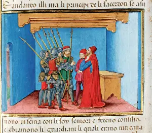 Predis: Resurrection. The guards tells to the priest what was happen