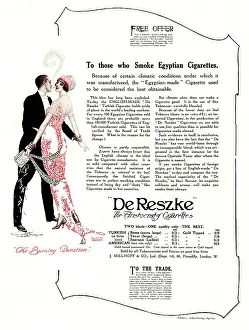 Reszke: De Reszke Advertisement