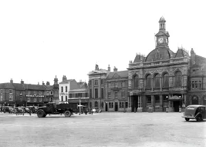 Retford: Retford, Market Square 1947