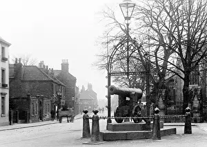 Retford: Retford Old Cannon early 1900s