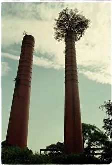 Kraal: Retired sugar mill. Shakas Kraal. Kwazulu/Natal 2000