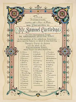 Retirement Certificate