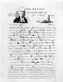 Supposedly: The retort - an hieroglyphic epistle from the Revd. Dr. Whit