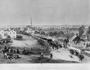 Concord: Retreat of British from Concord