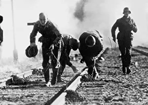 Hinder: During the retreat on the Eastern front, German railway
