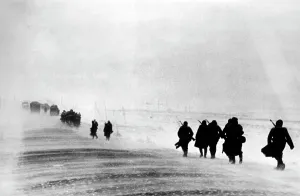 Crosses: Retreat of German troops on the Eastern Front, 1941/42