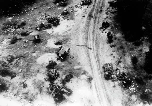 Swamps: Retreat route of the Red Army in Belarus, 1941