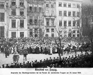 Separation: Retreat of the troops from Danzig, 1920