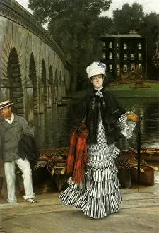 Tissot: Return from Boat Trip, by Tissot