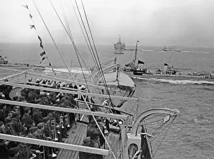 Fled: Return of the Condor Legion across Borkum, 1939