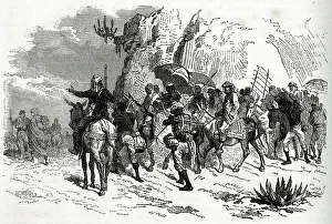 Recovery: Return of European captives from Magdala, Abyssinian War