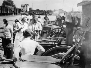 Bourgogne: Return of French refugees, 1940
