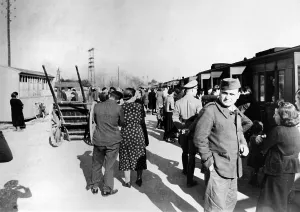 Fled: Return of French refugees, 1940