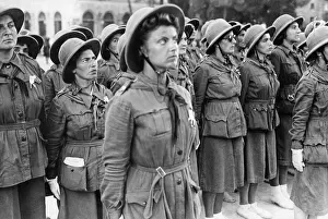 Libia: Return of a group of young fascists from Libya to Rome, 1938